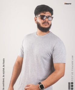 Finato Mens Solid Short Sleeve Tshirt